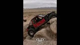 Nice Climb in the LS Powered Toyota Buggy  #rockcrawling #rockbuggy #johnsonvalley