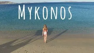 Greece Mykonos Drone 2016 DJI 3+ Pro
