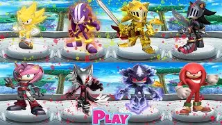 Sonic Forces - Push to 5900 Trophies with All Max Level Challengers & All Max Level Specials Runners