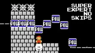 Суперэксперт без пропусков: принесите свой собственный блок змеи (Mario Maker 2)