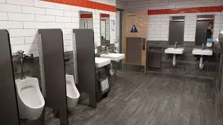 Home Depot Men's Restroom