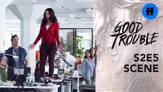 Good Trouble Season 2, Episode 5 | Mariana's Office Announcement | Freeform
