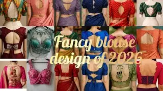 🔥boutique style matching blouse designs latest blouse design Ideas bridal blouse and sleeves design