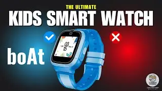 BoAt Newly Launched Wanderer Smart Kid's Watch | Smartwatch for kids