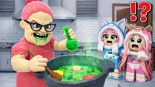MOMON & ATUN DI TANGKAP NENEK JAHAT YANG SELALU MEMBERIKAN KITA MAKANAN YG MISTERIUS @BANGJBLOX 