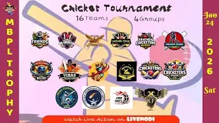 MBPL TROPHY 2026 FLOODLIGHT CRICKET TOURNAMENT