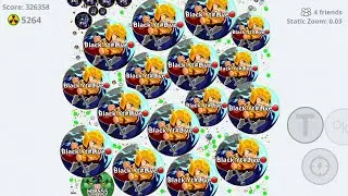 Black yt Live Agario 🙈❤️ | AGARIO MOBILE |