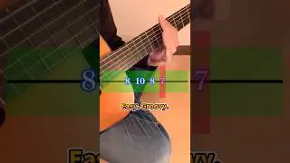 One string. Seven Nation Army.Easy to play. Groovy to feel.