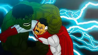 Omniman Vs The Avengers Animation (part 2/2)