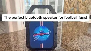 🏈 Big Sound, Big Team Spirit! | SOAR NFL ShockBox XL Bluetooth Speaker Review 🎶