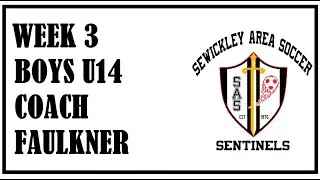 Week 3-2 (Fall 2025 (PA West Soccer)