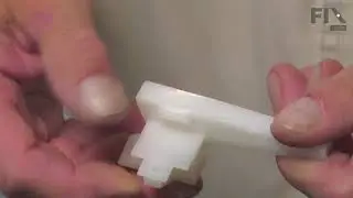 GE Range Repair - How to Replace the Right Side Glide