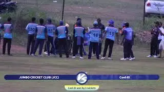 ACG T 30 CHAMPIONSHIP EDITION 8 ...COOL X1   VS   JUMBO CRICKET CLUB (JCC )