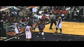 Patrick Ewing Dunks on Alonzo Mourning- FULL HD