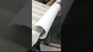Водосток для крыши из пластиковой трубы