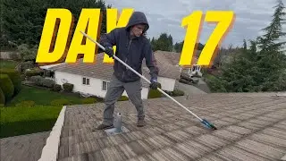 DAY 17 - The RIGHT Way To Clean A Concrete Tile Roof