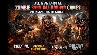ALL NEW BRUTAL Zombie Survival Horror Games with INSANE GRAPHICS (2026)