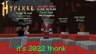 santa says except it's way after christmas (hypixel)