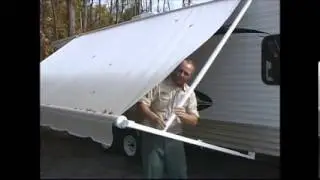 2. How to close a RV Awning