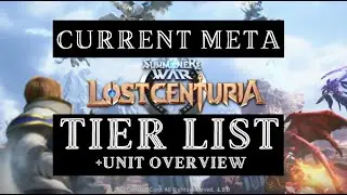 [Summoner's War: Lost Centuria] Current Meta Tier List + Unit Overview
