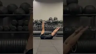 Candlestick toe touch/ скручивания к прямым ногам