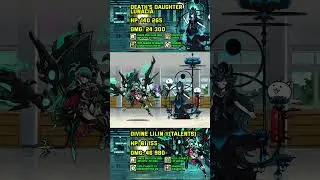 The Battle Cat : Lilin vs Dark Luna lv50 #shotrs#thebattlecats #bcu