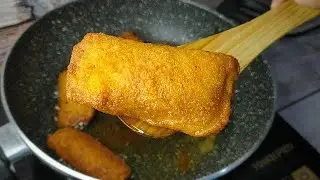 Crispy creamy cheese Bread pockets| New snack| How to make bread pakora| 5 minute Craft snack|