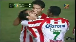 Necaxa  vs Santos  1-0   Jornada 8  Clausura 2011