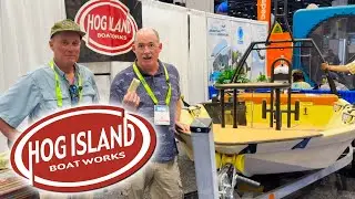 Lightweight Shallow Draft Boat (Hog Island Boat works) - ICAST 2025