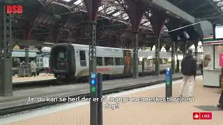 Min rejser med toget DSB i Danmark