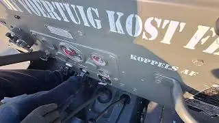 Stone cold drive today, -8&deg;CFun for a while, bot not to long 😂 #nekafjeep #nekaf #m38a1nekaf #m38a1