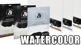 New York Central&reg; 100% Cotton Watercolor Paper