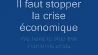 Il faut...