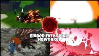 Ember Fate Spirit REWORKED! | Showcase + Spawn location |Shindo Life!