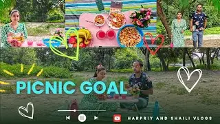 Couple picnic 🌹#picnic in garden 🥰