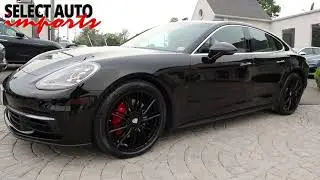 #21262, 2018 Porsche Panamera 4S, Black, Select Auto Imports in Alexandria, VA