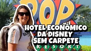 HOTEL DISNEY ECON&Ocirc;MICO SEM CARPETE - POP CENTURY
