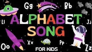 🚀 ABC Song in Space! | Alphabet Song for Kids with Planets, Stars & Rockets 🎶