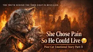 She Chose Pain So He Could Live 😭 | Poor Cat Emotional Story Part-3