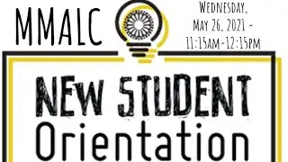 MMALC - Orientation, May 26, 2021