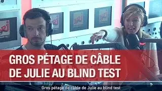 Gros pétage de câble de Julie au blind test - C’Cauet sur NRJ