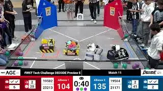 Final Bracket  Round 7 Match 11 - 2025 FTC FIRST Tech Challenge DEC...