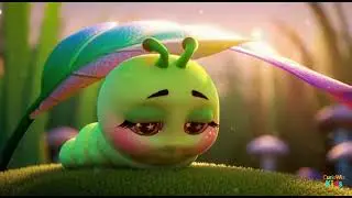 The Curious Caterpillar Who Explored Colors & Shapes 🌈🐛 | Fun Learning Story for Kids