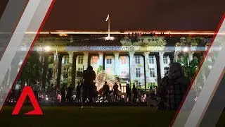 Light show at National Gallery | Singapore Bicentennial 2019