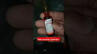 Iron sucrose injection / Iron injection dose | Hemfer injection | hemfer injection uses