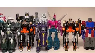 Transformers age of the primes cybertron sideways figure height comparisons as requested. AOTP