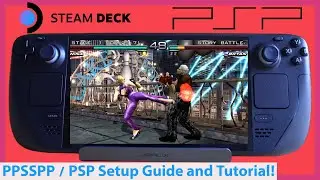 PSP on Steam Deck! PPSSPP EmuDeck Tutorial to get PlayStation Portable on your Steam Deck!