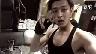 180912 Z.TAO Weibo Update: GYM Time