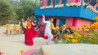 Jhapre Nach गाउँघरमा त बडो रमाइलो हुन्छ 😍🔥❤️ #jhapredance #salyan