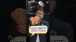 Police Arrest? Act FAST with 6 Steps! ⚠️🚨 #shorts #police #judge